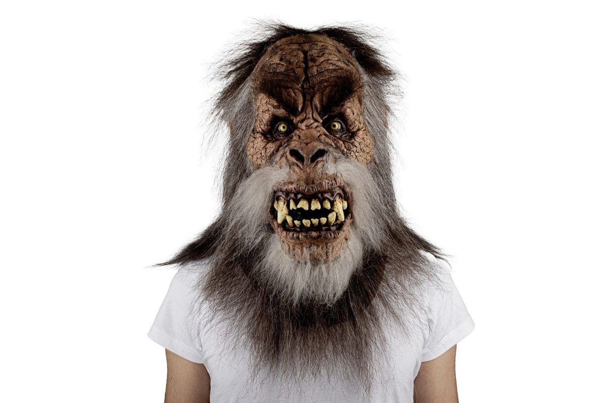 Máscara Sasquatch Ghoulish - Disfraz de Látex, Kanekalon, Peluche, Pelox para Halloween y Día de Muertos