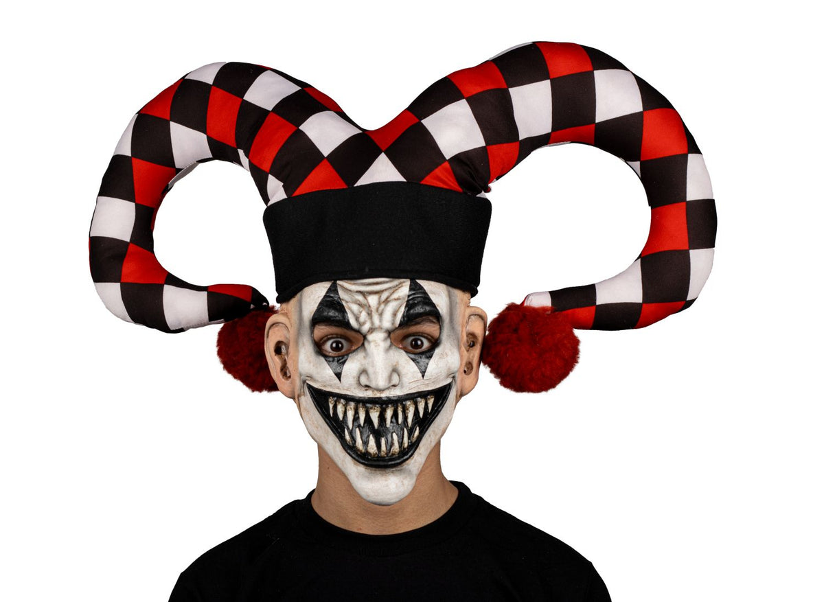 Máscara Señor Bufón Ghoulish - Disfraz de Látex para Halloween y Día de Muertos