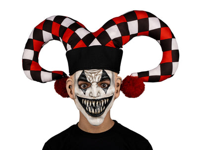 Máscara Señor Bufón Ghoulish - Disfraz de Látex para Halloween y Día de Muertos