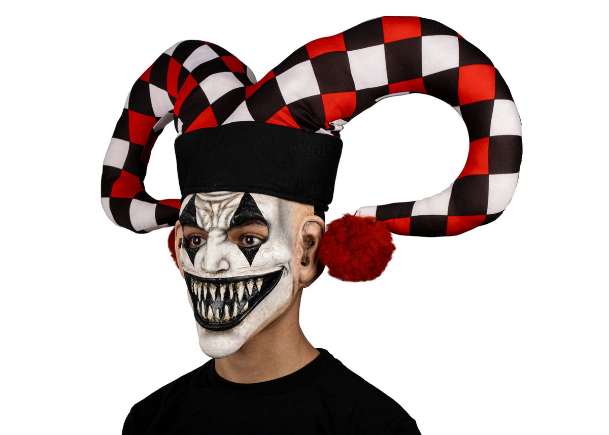 Máscara Señor Bufón Ghoulish - Disfraz de Látex para Halloween y Día de Muertos