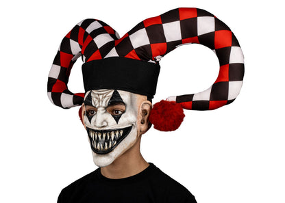 Máscara Señor Bufón Ghoulish - Disfraz de Látex para Halloween y Día de Muertos