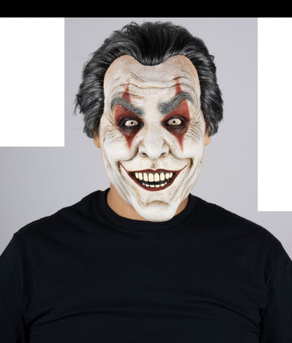 Máscara Sr. Psychopath Ghoulish - Disfraz de Látex, Hilo incrustado para Halloween y Día de Muertos