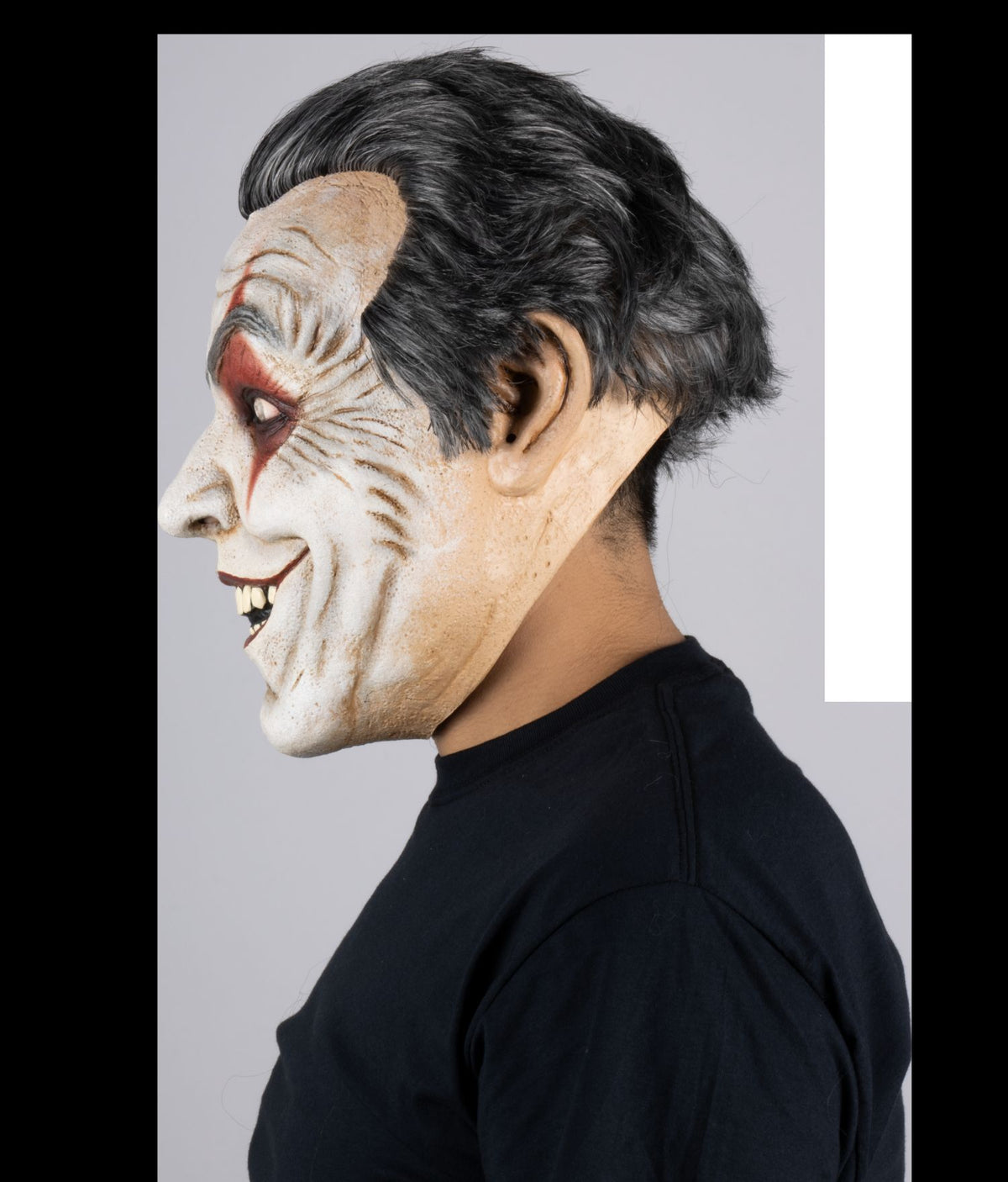 Máscara Sr. Psychopath Ghoulish - Disfraz de Látex, Hilo incrustado para Halloween y Día de Muertos