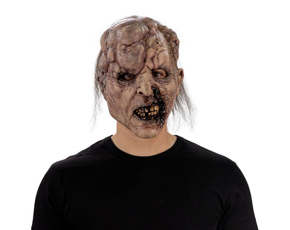 Máscara Tumoral Difunto Ghoulish - Disfraz de Látex, Kanekalon para Halloween y Día de Muertos