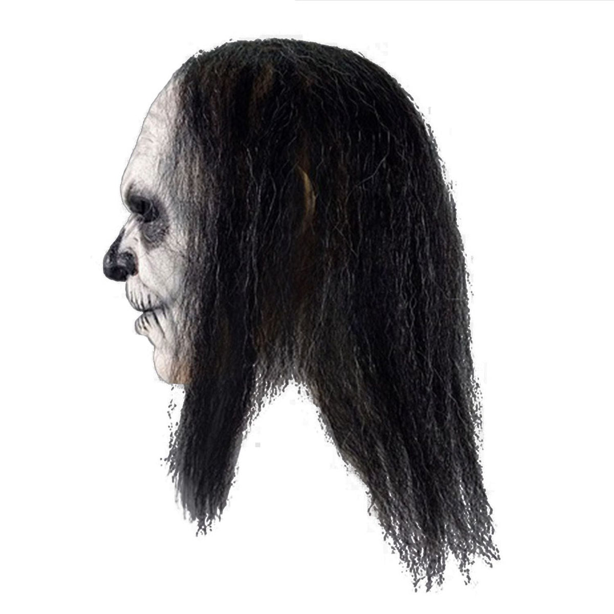 Máscara Vudú Bruja Doctor Ghoulish - Disfraz de Látex, Kanekalon para Halloween y Día de Muertos