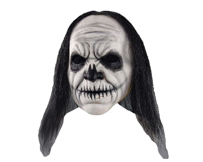 Máscara Vudú Bruja Doctor Ghoulish - Disfraz de Látex, Kanekalon para Halloween y Día de Muertos
