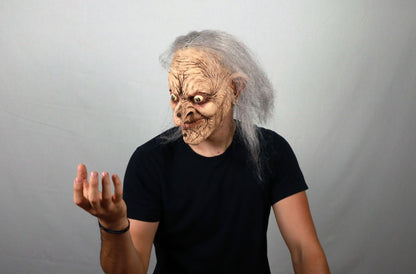 Máscara Wanda Ghoulish - Disfraz de Látex, Kanekalon para Halloween y Día de Muertos