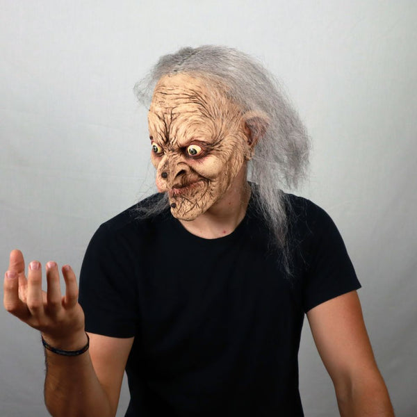Máscara Wanda Ghoulish - Disfraz de Látex, Kanekalon para Halloween y Día de Muertos
