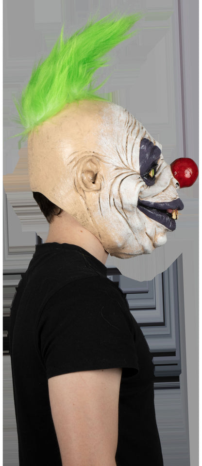 Máscara Zippy Ghoulish - Disfraz de Látex, Peluche para Halloween y Día de Muertos