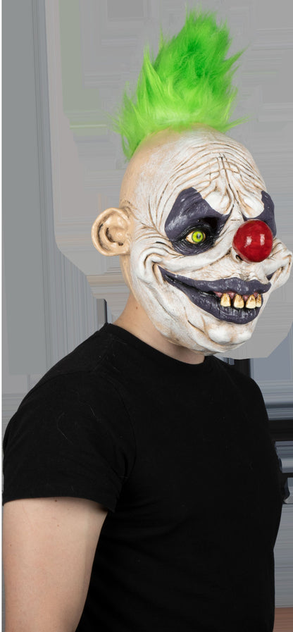 Máscara Zippy Ghoulish - Disfraz de Látex, Peluche para Halloween y Día de Muertos