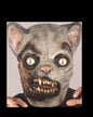 Máscara Zombi Gato Ghoulish - Disfraz de Látex, Kanekalon para Halloween y Día de Muertos