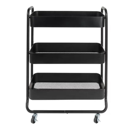 Organizador con ruedas, Carrito Rodante Multiusos de 3 niveles - 1 Pieza